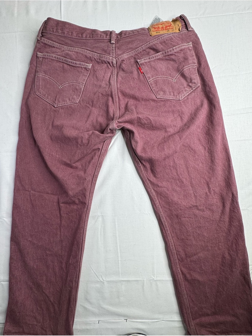 Levi's Straight Jeans in Dusty Mauve